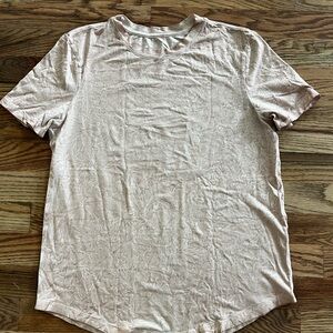 Lululemon tshirt. Size 4. Superb condition. Color is Summit Wash Smokey Topaz